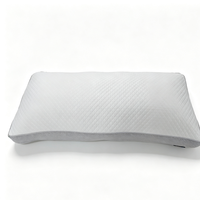 Oreiller corporel moelleux réglable de qualité supérieure, oreiller de soutien de la tête moelleux et solide pour adultes allergiques et oreillers pour dormeurs latéraux