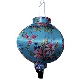 Vietnam Luxury Silk Lantern Artisan Craft Material for Hotel Restaurant <b>Decoration</b> Hanging Lighting - Product Image 1