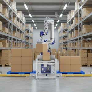 <span class=keywords><strong>Robot</strong></span> de palettisation intelligent à économie d'énergie, type élévateur, 25 kg, moteur à engrenages PLC, contrôle 5 axes, indice de protection IP67, pour usage industriel - Product Image 6