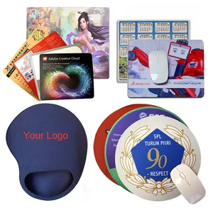 Artigifts โปรโมชั่นขายส่ง Oem Mousepad เปล่าระเหิดที่กําหนดเอง 3D พิมพ์เจลแผ่นรองเมาส์พร้อมที่วางข้อมือสนับสนุน