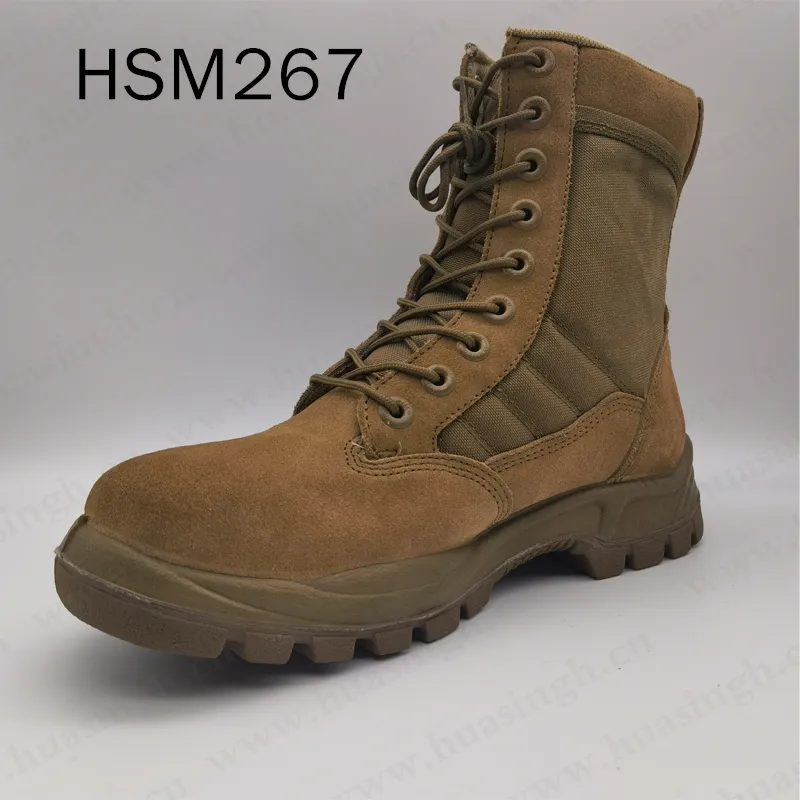 LXG,outdoor training lace-up cold resistant thick lined combat boots strong grip Belleville coyote brown boots for Chile HSM267