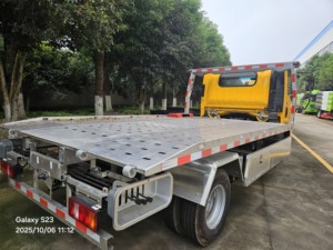 Howo hino Sinotruk 5mt 8 tonnellate demolitore per due auto danneggiate carro attrezzi a pianale - Product Image 6