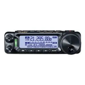 100W业余HF SSB/CW/FM/AM全模式便携式移动收发器FT-891移动无线电