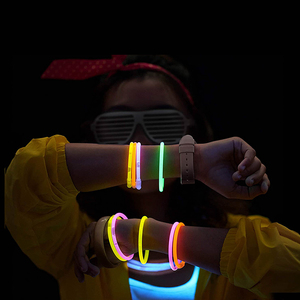 Tùy chỉnh trắng mini phát sáng trong bóng tối neon ánh sáng Stick kính vòng cổ số lượng lớn Đảng - Product Image 6