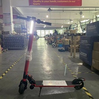 Trottinette électrique 8,5 pouces 300W 36V pliable en alliage d'aluminium pour adultes avec suspension avant et arrière 7,8Ah Commuter