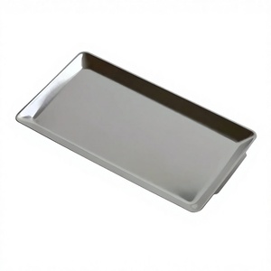 Stainless Steel <b>Tray</b> High Quality Metal Serving <b>Trays</b> Dishwasher Safe - Product Image 1