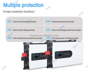 MYAMI Precio de Fábrica 900W 12V 24V 48V 60V 72V Pure Sine <span class=keywords><strong>Wace</strong></span> Monofásico DC a AC 110V/220V Inversor de corriente para el hogar del coche - Product Image 4