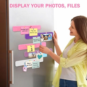 Tableau d'affichage en feutre auto-adhésif léger avec 50 punaises et 20 punaises, 8 pièces - Product Image 5