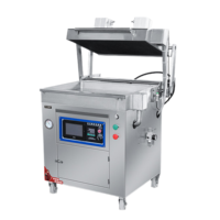 Machine d'emballage sous vide électrique commerciale pour steak, fruits de mer, bœuf, aliments, sachets en aluminium, textiles, emballage