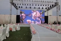 Pantalla de negocios al aire libre P3.91 P4.81 Marcador DJ LED Módulo LED a prueba de agua Señales Alquiler Pantalla LED Panel de video LED