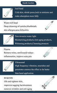 Oem ไฮดราเพชรใบหน้า <span class=keywords><strong>Aqua</strong></span> ไฮโดรออกซิเจนเจ็ทคริสตัล Microdermabrasion ไฮดรา Dermabrasion เครื่องบํารุงผิวหน้า - Product Image 6