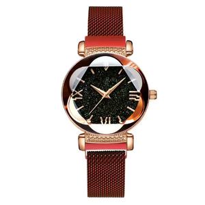 Orologio da <span class=keywords><strong>donna</strong></span> con calamita <span class=keywords><strong>milano</strong></span> & strass movimento gioielli regalo bracciale in scatola - Product Image 4