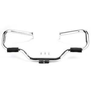 Nouvelle barre de protection de moteur chromée pour moto Iron Highway pour Heritage Softail <span class=keywords><strong>Deluxe</strong></span> Fatboy <span class=keywords><strong>CVO</strong></span> FLSTN 2000-2017 - Product Image 6