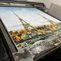 Panneau mural en PVC haute densité plaque de cristal de carbone série de paysages 3D