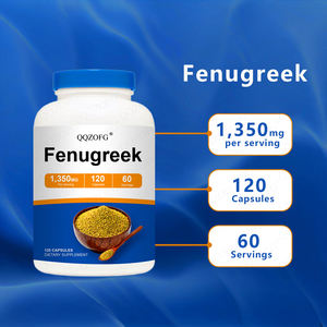 Nova Chegada Cápsula De Fenugreek Promover A Digestão Anti Inflamatório e Antioxidante 120 Contagem - Product Image 5