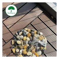 Dalles de terrasse en composite bois-plastique (WPC) de haute qualité, aspect bois, faciles à installer, grandes, à emboîtement, pour l'extérieur, pour balcons