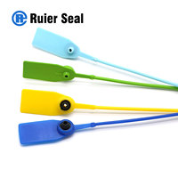 RUIER REP001 Scellé de sécurité en plastique autobloquant pour extincteur, prix usine, avec code-barres, certifié ISO9001