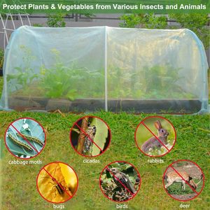 <span class=keywords><strong>Filet</strong></span> <span class=keywords><strong>anti</strong></span>-insectes coloré et transparent pour protéger les plantes, les fraises, les légumes, les fruits et les cultures des insectes et des <span class=keywords><strong>oiseaux</strong></span> - Product Image 2