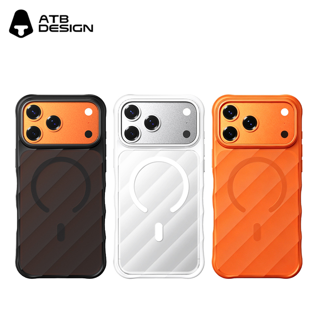 ATB Anti-yellowing Phone Case for iPhone 18 Pro Max Stain-resistant Magnetic Case Professional Anti-Shock Phone Cover for Iphone
