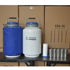 Helado congelación granja ganado/caballo/oveja/búfalo AI YDS 10-80 10 litros 80mm calibre Dewar para <span class=keywords><strong>esperma</strong></span> criogénico - Product Image 5