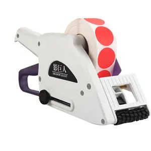 Hand-held labeling machine applicator manual for supermarket shopping
