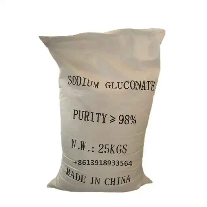 Gluconato de sódio retardador para concreto em pó preço de grau industrial gluconato de sódio