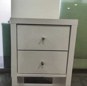 White &amp; Oak Dual Drawer <strong>Insert</strong> for Grid Cabinets - Adjustable Vertical <strong>Shelf</strong> Divider Space-Saving Cabinet Organizer <strong>Insert</strong> - Product Image 3