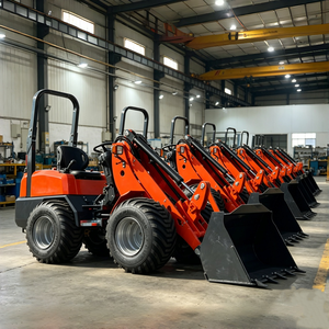 Quick Delivery 4x4 Mini <strong>Wheel</strong> <strong>Loader</strong> Landscaping Shoveling Hauling <strong>Wheel</strong> <strong>Loader</strong> CE EPA Engineering Machinery Diesel <strong>Wheel</strong> <strong>Loader</strong> - Product Image 1