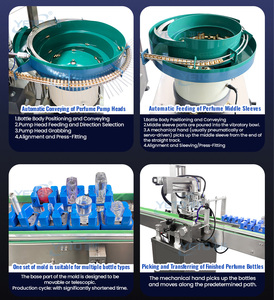 Machine de remplissage et de scellage automatique de parfum YETO, haute productivité, acier inoxydable, bouteilles en plastique/verre, utilisation chimique - Product Image 2