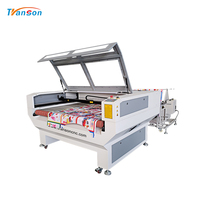 Máquina cortadora láser de alimentación automática 1610, máquina cortadora láser de tela, máquina cortadora láser CNC Co2