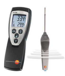 Termómetro de termopar de un solo canal Testo 529 (N.º de pedido) 0560 9250) Instrumento de Medición de Temperatura - Product Image 1