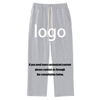 Pantalon de jogging et de sport unisexe, coupe large et décontractée, idéal pour le yoga et les loisirs, modèle essentiel pour homme et femme
