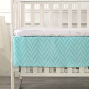 Juego de Ropa de Cama para Cuna de Bebé de 3 Piezas con Diseño de Elefante, Tamaño Estándar, para Recién Nacidos y Bebés, con Edredón, Sábana Ajustable y Falda para Cuna - Product Image 6