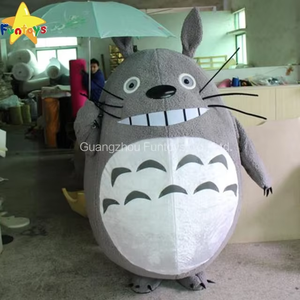 Funtoys CE Totoro mascota <span class=keywords><strong>de</strong></span> peluche disfraz <span class=keywords><strong>de</strong></span> dibujos animados Cosplay <span class=keywords><strong>Halloween</strong></span> vestido <span class=keywords><strong>de</strong></span> lujo <span class=keywords><strong>para</strong></span> adultos - Product Image 3