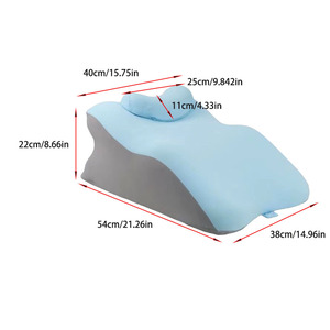 Oreiller de soutien pour lit en mousse à mémoire de forme, oreiller multifonctionnel pour le corps, <span class=keywords><strong>coussin</strong></span> doux pour la relaxation des couples - Product Image 2