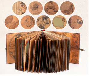 Notre livre d'aventures, journal de voyage, livre photo, <span class=keywords><strong>album</strong></span> photo - Souvenirs rétro vintage, livre d'or DIY - Product Image 3
