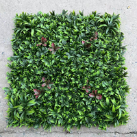 Panneau mural végétal artificiel, fausse herbe verte, protection UV, faux fond de haie pour mariage, fête, décoration de jardin et maison