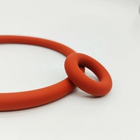 Les fabricants vendent des anneaux en silicone dépoli personnalisés, résistants à la chaleur et au froid