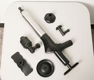 Pompe à piston à air haute pression en acier inoxydable pour salle de bain et cuisine, sans électricité, pour évier, toilettes et douche - Product Image 3