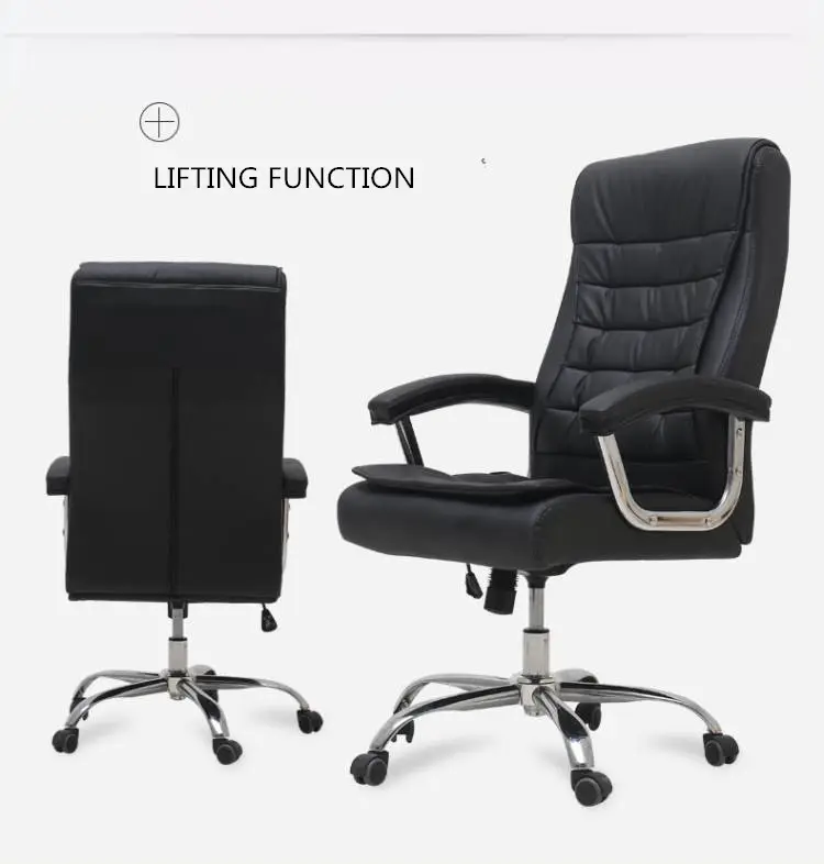 Hersteller Rücken Lendenwirbelunterstützung Kunstleder Schreibtisch-Stuhl Büromöbel Führungskraft Chef Massage-Stuhl ergonomische Bürostuhle