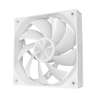 Ventilateurs de refroidissement pour boîtier d'ordinateur haute performance en stock, 3/4 broches, 120 mm, ARGB, ventilateur de boîtier PC style CD, refroidisseur d'air pour boîtier PC en aluminium