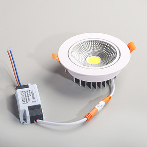 Inbouwspot met hoge CRI COB, grote straalhoek, modern minimalistisch design, 3000K-6000K kleurtemperatuur, hoge helderheid, aluminium voor - Product Image 3