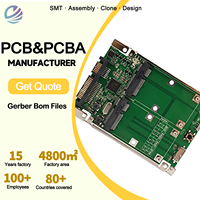 Placa de circuito impreso con montaje de componentes electrónicos Fábrica One Stop Turnkey Pcba Service China Diseño de PCB multicapa