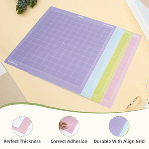 Diylobby 12 "x 4.5" 12 "x 12" 12 "x 24" Tapis de coupe adhésif vert Standard Grip Tapis de coupe pour <span class=keywords><strong>Maker</strong></span> 3/<span class=keywords><strong>Maker</strong></span>/Explore 3 pour <span class=keywords><strong>Cricut</strong></span> - Product Image 2