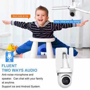 Yi-iot E27 không dây Wifi Bulb <span class=keywords><strong>Camera</strong></span> 1080p 360 độ an ninh trong nhà IP giám sát 2MP Độ phân giải với tầm nhìn ban đêm ống kính báo động - Product Image 2