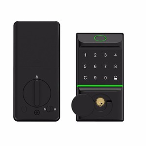 Cerradura inteligente con huella dactilar para puerta de hotel de oficina y apartamento estándar americano, cerradura de combinación de muelle de red WIFI para puerta de habitación - Product Image 1