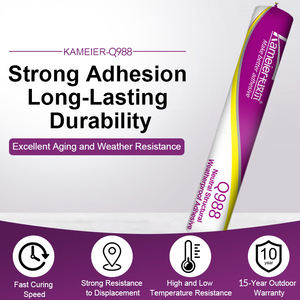 590ml Antibactérien Haute Température Transparent Colle Étanche pour Carreaux de Salle de Bain Cuisine <span class=keywords><strong>Matériaux</strong></span> de Construction Mastic Adhésif - Product Image 3