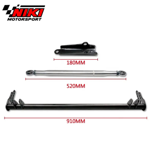 <span class=keywords><strong>Barre</strong></span> de <span class=keywords><strong>traction</strong></span> avant en aluminium argenté pour Acura Integra 94-01 et pour 92-95 - Product Image 3