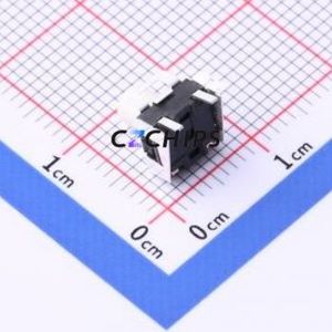 TPS645-SNQ70LFS Tactile Switch SMD Switch ( Button/Cap Color: White ) - Product Image 2