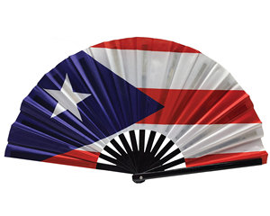 カスタマイズされた印刷国キューバ旗竹クラックファンハンドファン - Product Image 5